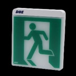 LED 벽부형 피난구 유도등 복도 통로 소형 단면 DBE 존슨콘트롤즈 P217-18ES1N