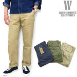 웨어하우스 웨어하우스 WAREHOUSE 치노 팬츠 CHINOES Lot 1082 3컬러