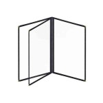 조영 투명 메뉴판 A4 바인더 카페 식당 클립보드 6페이지