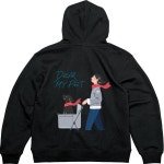 헤비후드티 뒷면 DEAR MY PET그림 다양한색상 전사이즈 WFKMIHN