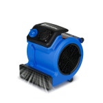 바닥 송풍기 백마스터 에어무버 저소음형 제습 24시간 48dB 건조기 푸른 색 260x240x305mm