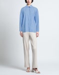 MSGM MSGM 솔리드 컬러 셔츠 아주르 여성 10368040XQ