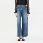 시슬리 워싱 디테일 와이드핏 데님 팬츠 SADP32461