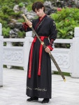 무술 검객 협객 사극 의상 코스프레 코스튬 할로윈 호위무사 옷
