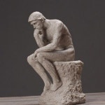 로뎅 조각 생각하는사람 조각상 인테리어 장식 장식품 실내 미니처쳐 모던 소품 엔틱 카페