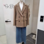 반에이크 반에이크김천모다 자수포인트더블자켓 VB3YJKM102ZCA1