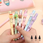 펜시쿨 케릭터 무한 연필 펜 연필심 샤오마마