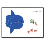 널 위한거야 메종드라차 작가 바다 일러스트 그림 액자