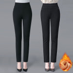 기모슬랙스 여성 기모 바지 겨울 사방스판 팬츠