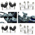 7 8 핸들 바 지방 라이저 스즈키 GN250 V-Strom 650 GN125 GN400 DL250 DL650 1000 DL1000 750