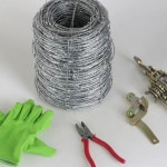 스테인레스 가시 철조망 펜스 울타리 가시망 304 120m