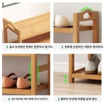 학원 헬스장 원목신발장 100 원룸 신발 현관 나무 신발장 정리대