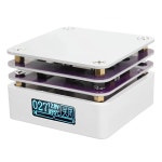 미니 핫 플레이트 디지털 납땜 예열 재작업 스테이션 보드 가열 테이블 기본