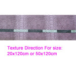 핸드백용 뱀 질감 인조 가죽 패브릭 소재 DIY 공예 프로젝트 H0430