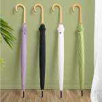 코지트리 16살대 파스텔 우드그립 장우산 무료각인