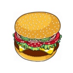 음식모양 비치타월 초대형 수건 도넛 피자 햄버거 도넛 도넛 1개 DC002656