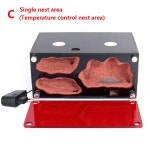 개미집 농장 세트 아크릴 술꾼 온도 조절 콘크리트 둥지 무한 확장 식민지 키트 7 Heating nest area C