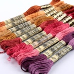 DMC DMC자수실 십자수 프랑스자수실 25번사 3826-3835