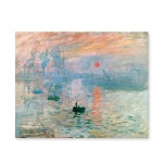 캔버스액자 모네 - 인상 해돋이 Impression Sunrise 25x20inch 63 5x50 8x4