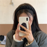 굿바이 마샤 뜨개 땋은머리 헤어밴드