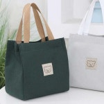 여자 캔버스 에코 백 시장 마트 미니 토트 가방 코디 도시락주머니 어린이집보조가방