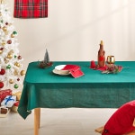 모던하우스 모던하우스 솔리드 글리터 엣지 테이블보 110x170 그린 EM9124010