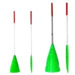 긴 플라스틱 대 싸리 롱 빗자루 도로비 세트 국내산