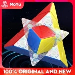 CubeQuestMOYU RS Pyraminx 자기 매직 스피드 큐브 Moyu M Maglev 전문 Fidget 장난감 Cubo Puzz