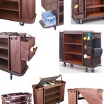 천 교체용 운반카 청소카트 호텔카트커버 린넨 트롤리