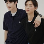 수에뇨스튜디오 수에뇨 스튜디오 시그니처 피케 폴로 셔츠 4 color