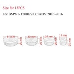BMW R1200GS 용 프레임 홀 커버 캡 플러그 LC R GS 장식 세트