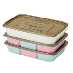 씨밀렉스 씨밀렉스 씨밀렉스 2호 2L 밀폐 용기세트 10세트 트레이 칸칸 2p