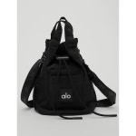 alo yoga 남녀 공용 로고 줄뽑기 오픈 웹면 책가방 백팩2 배색 20L A0214U-01