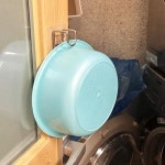 세수대야걸이 벽부착