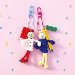 아트앤허그 1 1 마크라메 레고 새활용 업사이클링 DIY 키트 1세트 키링 2개