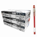 하이테크-C 0 3R 적색 10입 10개입 펜드로잉 잘써지는펜