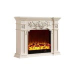 벽난로 인테리어 엔틱 소품 불멍 콘솔 모형 장식 거실 장식장 실내