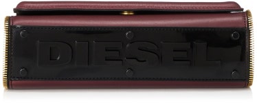 디젤 DIESEL 여성 BIG 로고 미디엄 숄더백 UNI X07671P2809 H8773