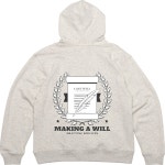 기모후드티 뒷면 MAKING A WILL 디자인옷 그래픽티셔츠