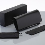 고급 안셩 케이스 소가죽 소프트 안경집 선물용 케이스 세트 잠금없음