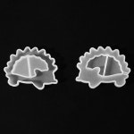 no 01 PVC레진아트 쉐이커몰드 고슴도치 10개 자재