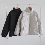 브룸 오버핏 하이넥 패딩 fd0524