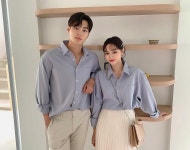 리리앤코 커플룩시밀러룩 에더트 베이직 셔츠 L 105 110 105 110