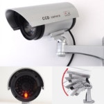 고급형 옥외모형CCTV카메라 가짜방범카메라 보안 건전지형