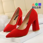 몬드스팟 8 여성 킬힐 하이힐 인조 스웨이드 가죽 구두 펌프스 DM451 235 DM451 4