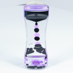 어진무역상사 오일 타이머 모래시계 스트레스 해소 힐링템 12 젤리 보라