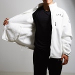 로카 후리스 전체자수 보아털 왕기모 가슴지퍼포켓 군인 군대 코리아아미 군장점후리스 사계절블랙105