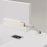 스가츠네 SUGATSUNE 컴팩트형 소프트다운 스테이 가구철물 -L-WT 1개 CSD-10-TV-L-WT