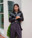 미던 레더 자켓