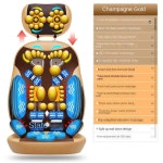 다기능 전신 진동 마사지 의자 쿠션 경추 기구 목 허리 등 어깨 1 e